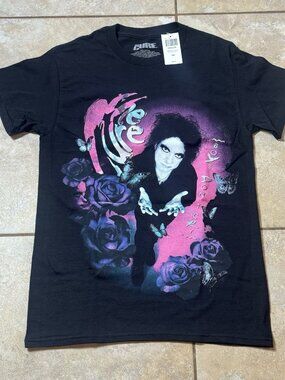 The Cure Boys Don't Cry Roses Two-Sided T-Shirt Size SMALL New With Tags